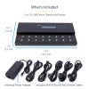 StarTech.com USBDUPE115 media duplicator USB flash drive duplicator Black 15 copies 7