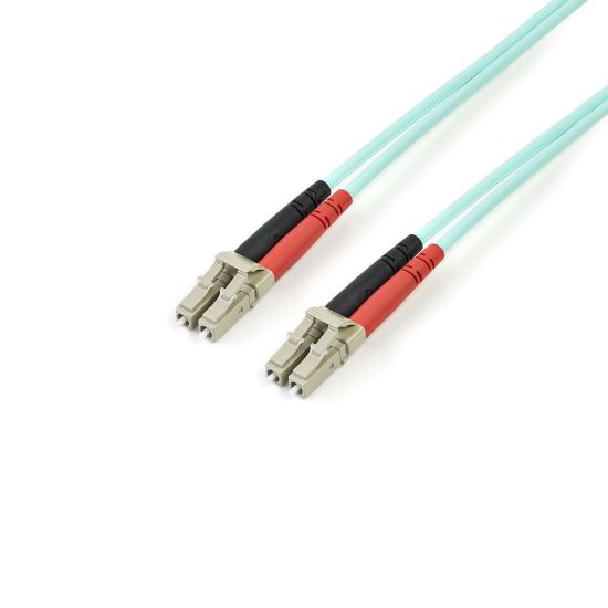 StarTech.com A50FBLCLC2 InfiniBand/fibre optic cable 78.7" (2 m) LC Turquoise 1