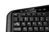 Adesso Tru-Form 4500 keyboard Universal RF Wireless QWERTY English, US English Black 8