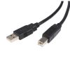 StarTech.com USB2HAB10 USB cable USB 2.0 118.1" (3 m) USB A USB B Black 1