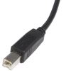 StarTech.com USB2HAB10 USB cable USB 2.0 118.1" (3 m) USB A USB B Black 3