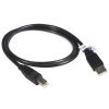 StarTech.com USB2HAB10 USB cable USB 2.0 118.1" (3 m) USB A USB B Black 4