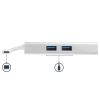StarTech.com DKT30CHPDW laptop dock/port replicator Wired USB 3.2 Gen 1 (3.1 Gen 1) Type-C Silver, White 3