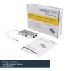 StarTech.com DKT30CHPDW laptop dock/port replicator Wired USB 3.2 Gen 1 (3.1 Gen 1) Type-C Silver, White 12