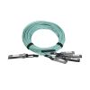 StarTech.com QSFP4X10AO15 InfiniBand/fibre optic cable 590.6" (15 m) QSFP+ 4x SFP+ Black 2