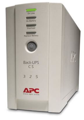 APC Back-UPS CS 325 w/o SW uninterruptible power supply (UPS) 0.325 kVA 210 W 1