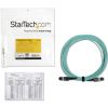 StarTech.com MPO12PL5M InfiniBand/fibre optic cable 196.9" (5 m) MPO/MTP Aqua color 4