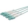 StarTech.com MPO8LCPL5M InfiniBand/fibre optic cable 196.9" (5 m) MPO/MTP 8x LC Aqua color 2