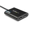 StarTech.com USB32DP24K60 USB graphics adapter 4096 x 2160 pixels Black 2