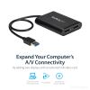 StarTech.com USB32DP24K60 USB graphics adapter 4096 x 2160 pixels Black 9