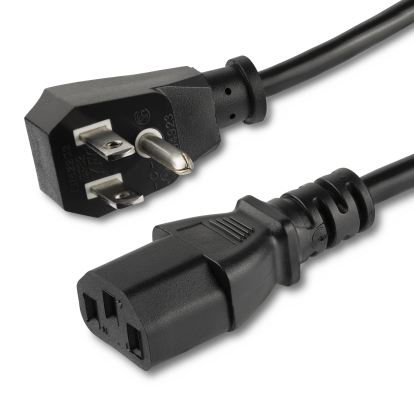 StarTech.com PXTF10110 power cable Black 118.1" (3 m) NEMA 5-15P C13 coupler 1
