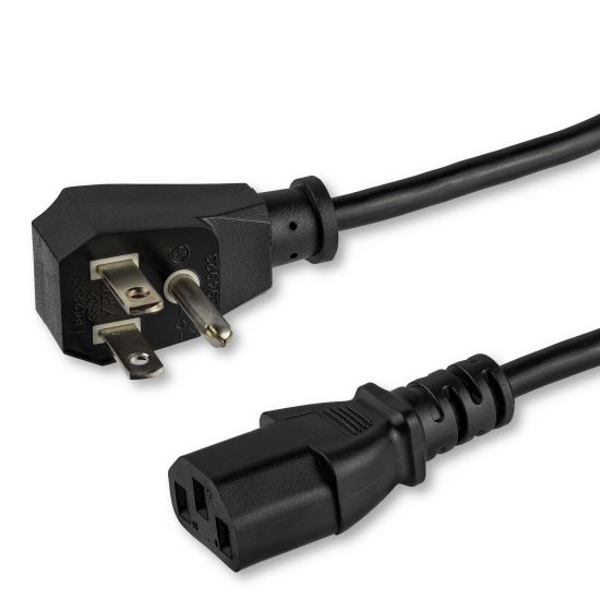 StarTech.com PXTF10115 power cable Black 181.1" (4.6 m) NEMA 5-15P C13 coupler 1