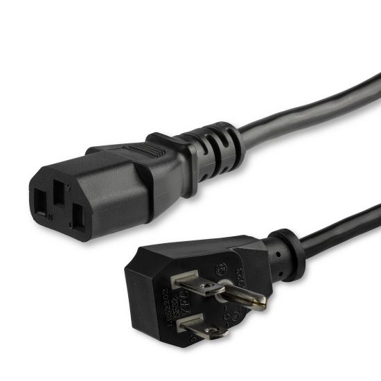 StarTech.com PXTF1016 power cable Black 70.9" (1.8 m) NEMA 5-15P C13 coupler 1