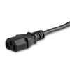 StarTech.com PXTF1016 power cable Black 70.9" (1.8 m) NEMA 5-15P C13 coupler 2