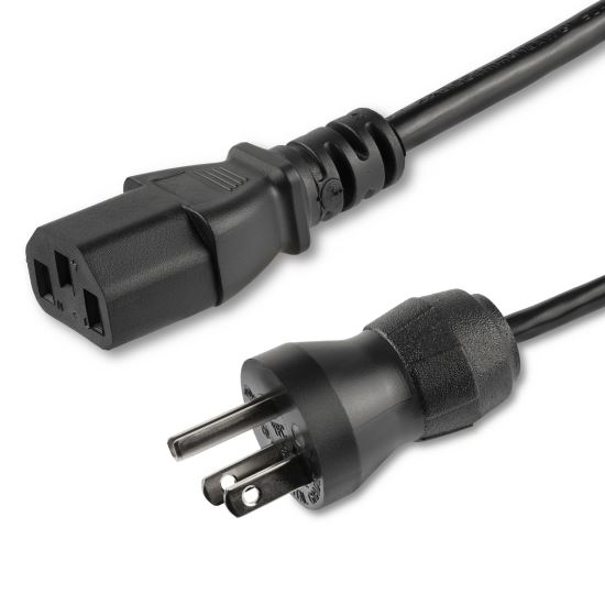 StarTech.com PXTMG10110 power cable Black 118.1" (3 m) NEMA 5-15P C13 coupler 1