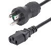 StarTech.com PXTMG10115 power cable Black 181.1" (4.6 m) NEMA 5-15P C13 coupler 7