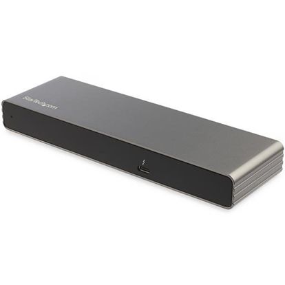 StarTech.com TB3DK2DHV laptop dock/port replicator Wired Thunderbolt 3 Gray 1