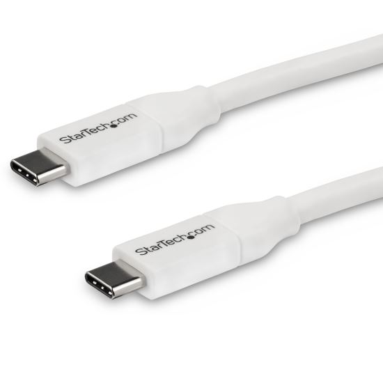 StarTech.com USB2C5C4MW USB cable USB 3.2 Gen 1 (3.1 Gen 1) 157.5" (4 m) USB C White 1