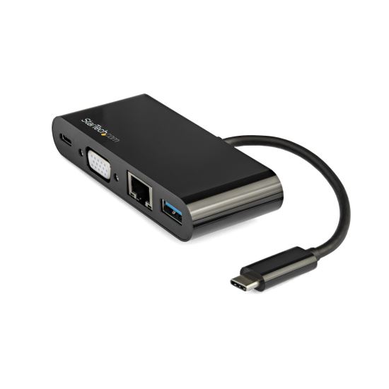 StarTech.com DKT30CVAGPD laptop dock/port replicator Wired USB 3.2 Gen 1 (3.1 Gen 1) Type-C Black 1