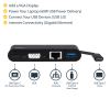 StarTech.com DKT30CVAGPD laptop dock/port replicator Wired USB 3.2 Gen 1 (3.1 Gen 1) Type-C Black 7