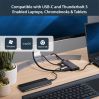 StarTech.com DKT30CSDHPD3 laptop dock/port replicator Wired USB 3.2 Gen 1 (3.1 Gen 1) Type-C Black, Gray 8