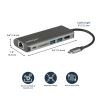 StarTech.com DKT30CSDHPD3 laptop dock/port replicator Wired USB 3.2 Gen 1 (3.1 Gen 1) Type-C Black, Gray 9