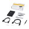 StarTech.com S251BMU3FP storage drive enclosure HDD/SSD enclosure Black 2.5" 8