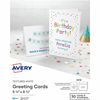 Avery® Inkjet Greeting Card - White 1