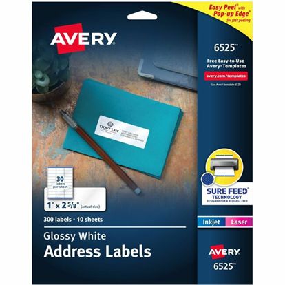 Avery® Easy Peel Glossy Address Labels 1