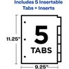 Avery® Big Tab Tab Divider 5
