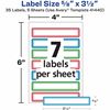 Avery® Kids Gear Durable Labels5