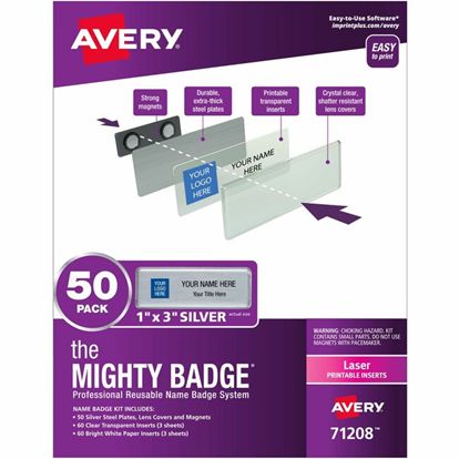 The Mighty Badge® Name Badge Kits 1