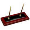 Dacasso Rosewood & Leather Desk Set 2