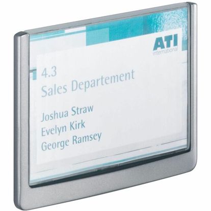 DURABLE® Wall-Mounted CLICK SIGN 1