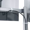 DURABLE Desk Mount for Monitor, Curved Screen Display - Silver 10