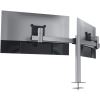 DURABLE Desk Mount for Monitor, Curved Screen Display - Silver 11