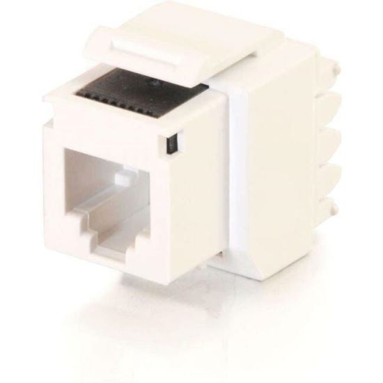 C2G Cat3 RJ12 Keystone Jack - White 1