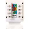 C2G Cat3 RJ12 Keystone Jack - White 5