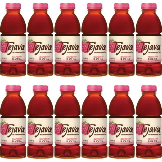 Tejava Raspberry Black Tea Bottle 1