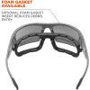 Skullerz Polarized Smoke Safety Glasses 5