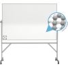 Ghent Hygienic Porcelain Mobile Whiteboard with Aluminum Frame 4