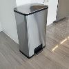 HLS Commercial AirStep Stainless Steel Step Trash Can 13