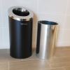 HLS Commercial 15-Gallon Round Open Top Trash Can 9