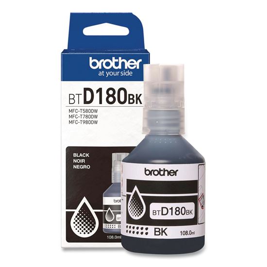 BTD180 INKvestment High Yield Ink, 7,500 Page-Yield, Black 1