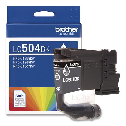 LC504 INKvestment Ink, 600 Page-Yield, Black1