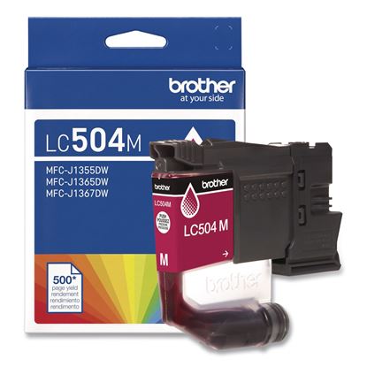 LC504 INKvestment Ink, 500 Page-Yield, Magenta1