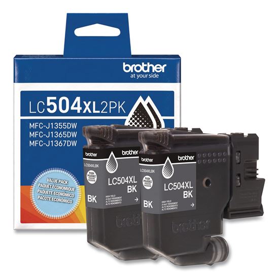 LC504 INKvestment, High-Yield Ink, 3,000 Page-Yield, Black1