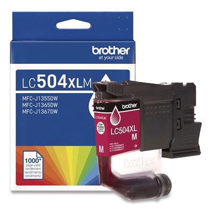 LC504 INKvestment, High-Yield Ink, 1,000  Page-Yield, Magenta1