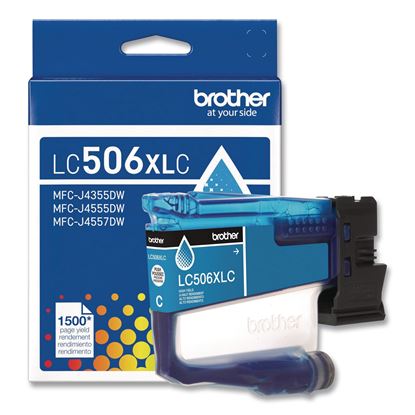 LC506 INKvestment, High-Yield Ink, 1,500 Page-Yield, Cyan1