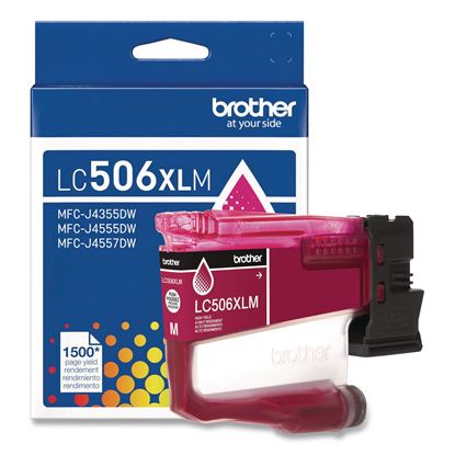 LC506 INKvestment, High-Yield Ink, 1,500 Page-Yield, Magenta1